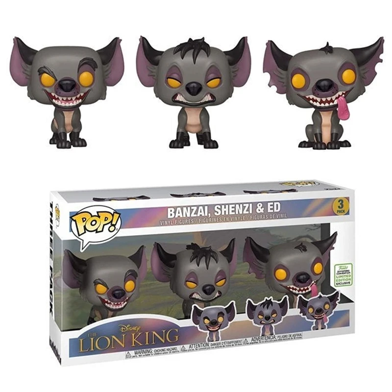 FUNKO POP – Disney Der König der Löwen | Banzai, Shenzi and Ed